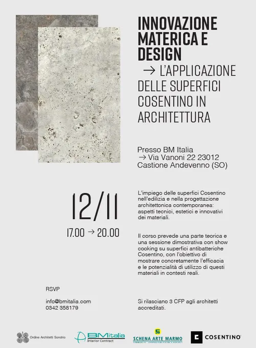 Innovazione materica e design | L'applicazione delle superfici Cosentino in Architettura
