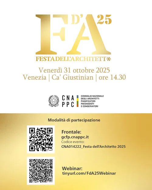 Festa dell' Architetto | Venezia 31 ottobre