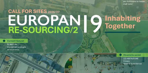 19° edizione di EUROPAN "Re-Sourcing" | Inhabiting together